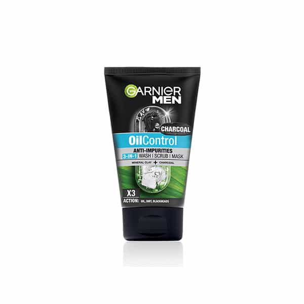 فوم شستشوی صورت مردانه گارنیر مدل Oil Control 3-in-1