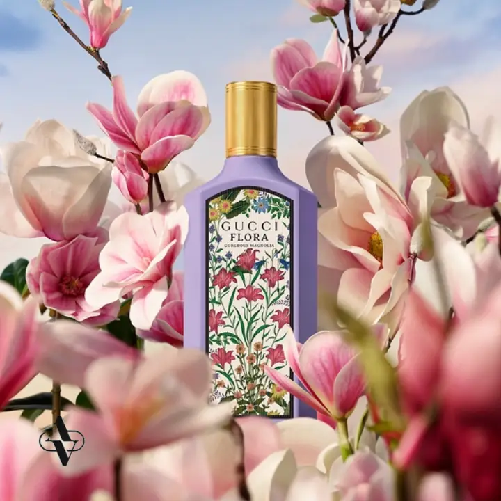 عطر گوچی فلورا گورجس مگنولیا ادوپرفیوم | Gucci Flora Gorgeous Magnolia EDP 1 گوچی فلورا گورجس منگولیا