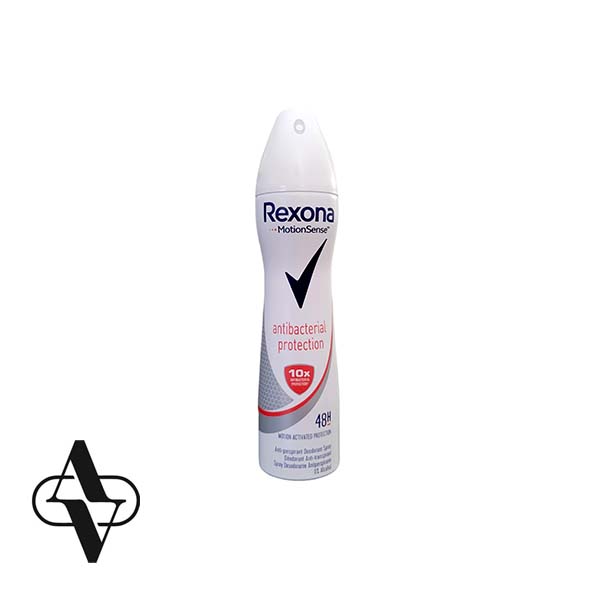 اسپری دئودورانت زنانه مدل Antibacterial 10x حجم 200 میل رکسونا