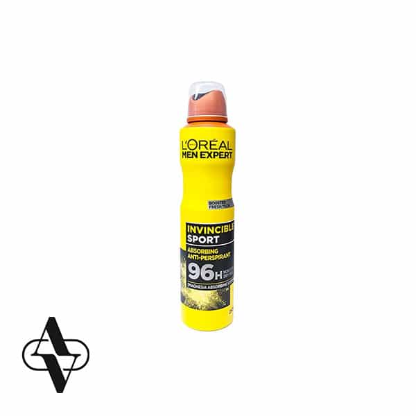 اسپری ضد تعریق لورآل اینوینسیبل اسپورت Invincible 250ml