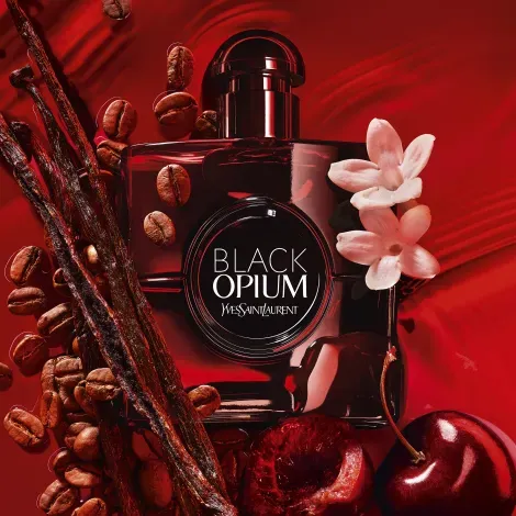 عطر بلک اپیوم اور رد ایو سن لورن | Yves Saint Laurent Black Opium Over Red EDP 1 نت بلک اوپیوم قرمز
