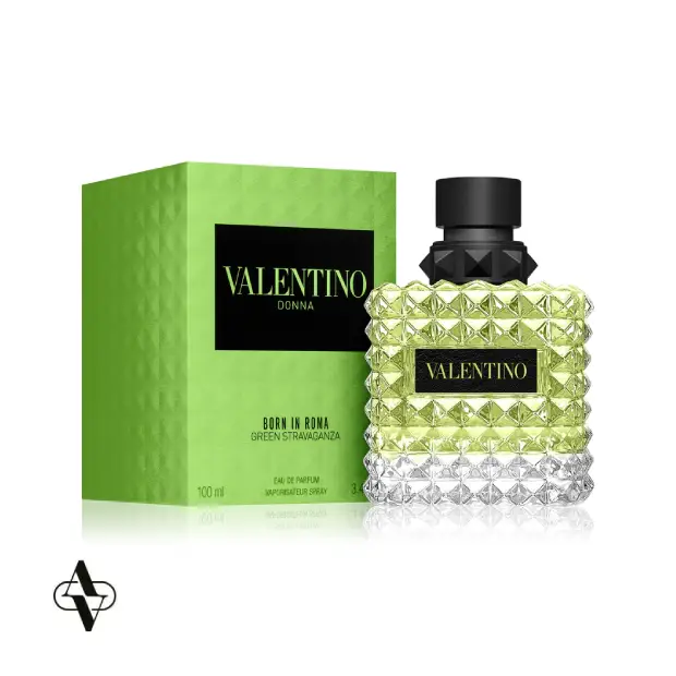 Valentino Donna Born in Roma Green Stravaganza